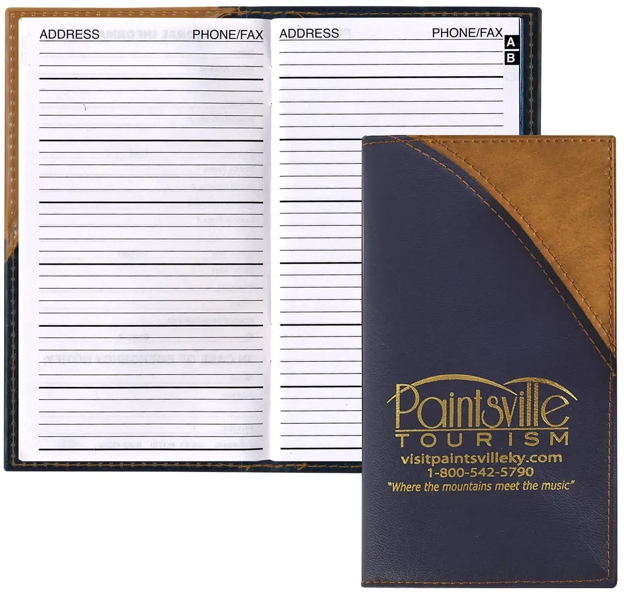 Branded Executive Custom Address Book