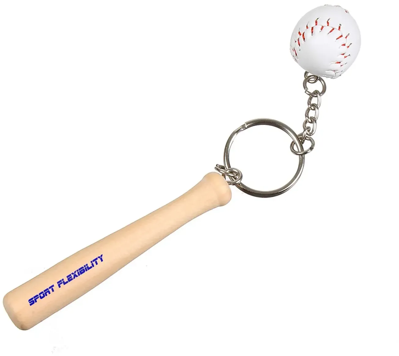 Custom Baseball & Bat Key Holder