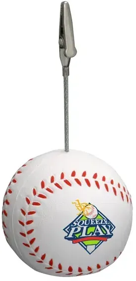 Branded Baseball Memo Holder