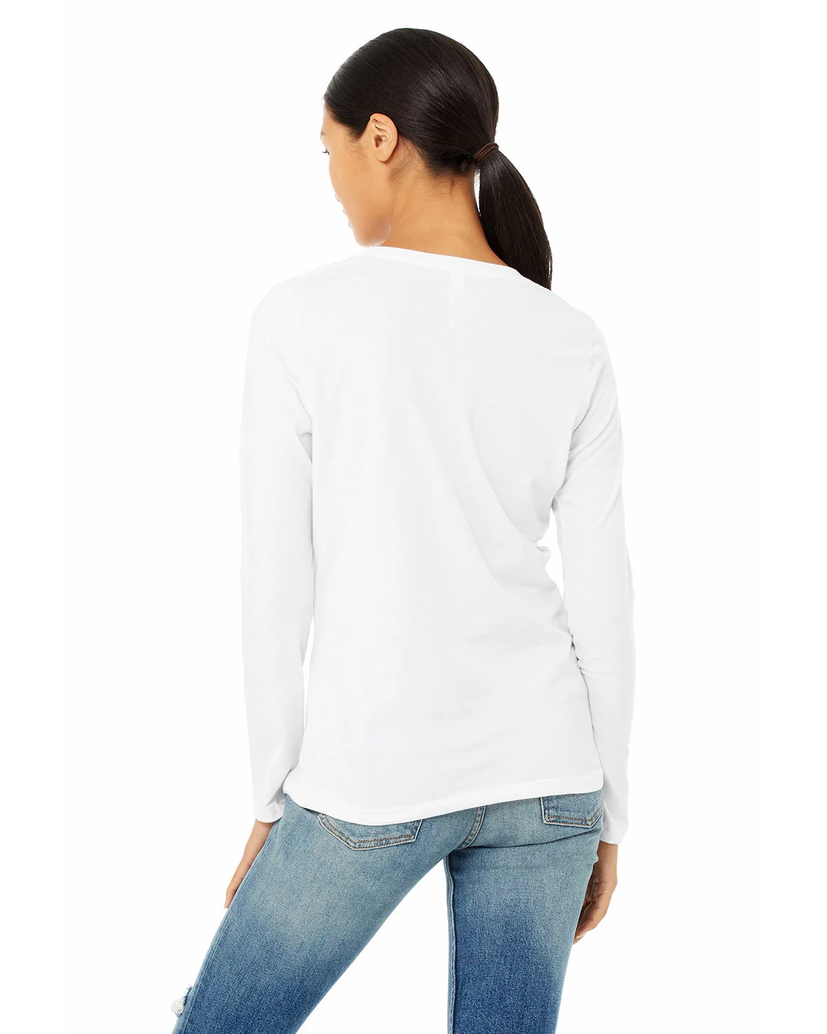 Bella + Canvas Ladies' Jersey Long-Sleeve T-Shirt