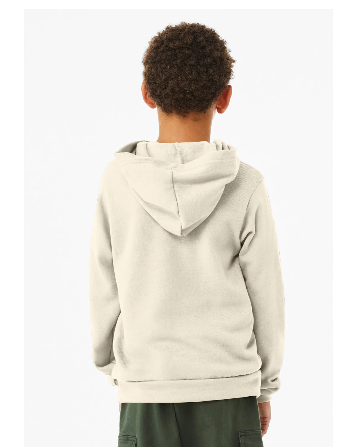 Bella + Canvas Youth Sponge Fleece Pullover Hooded Sweatshirt