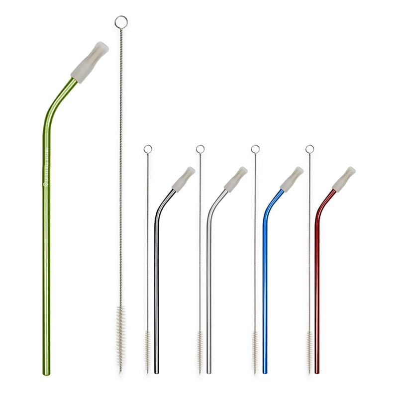 Bent Stainless Steel Straw