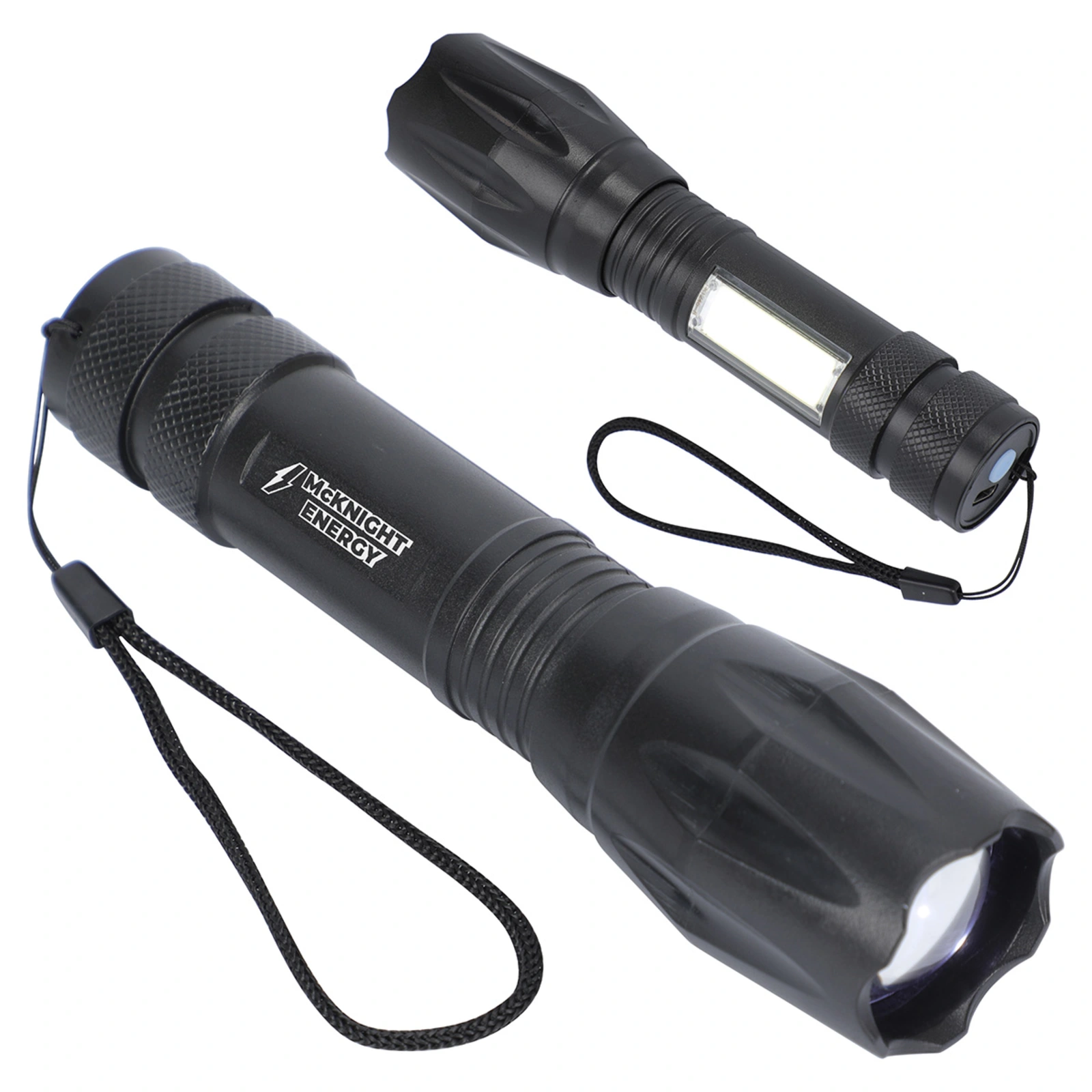 Best Buddy Tools ® Duo Beam Rechargeable LED and COB Flashlight