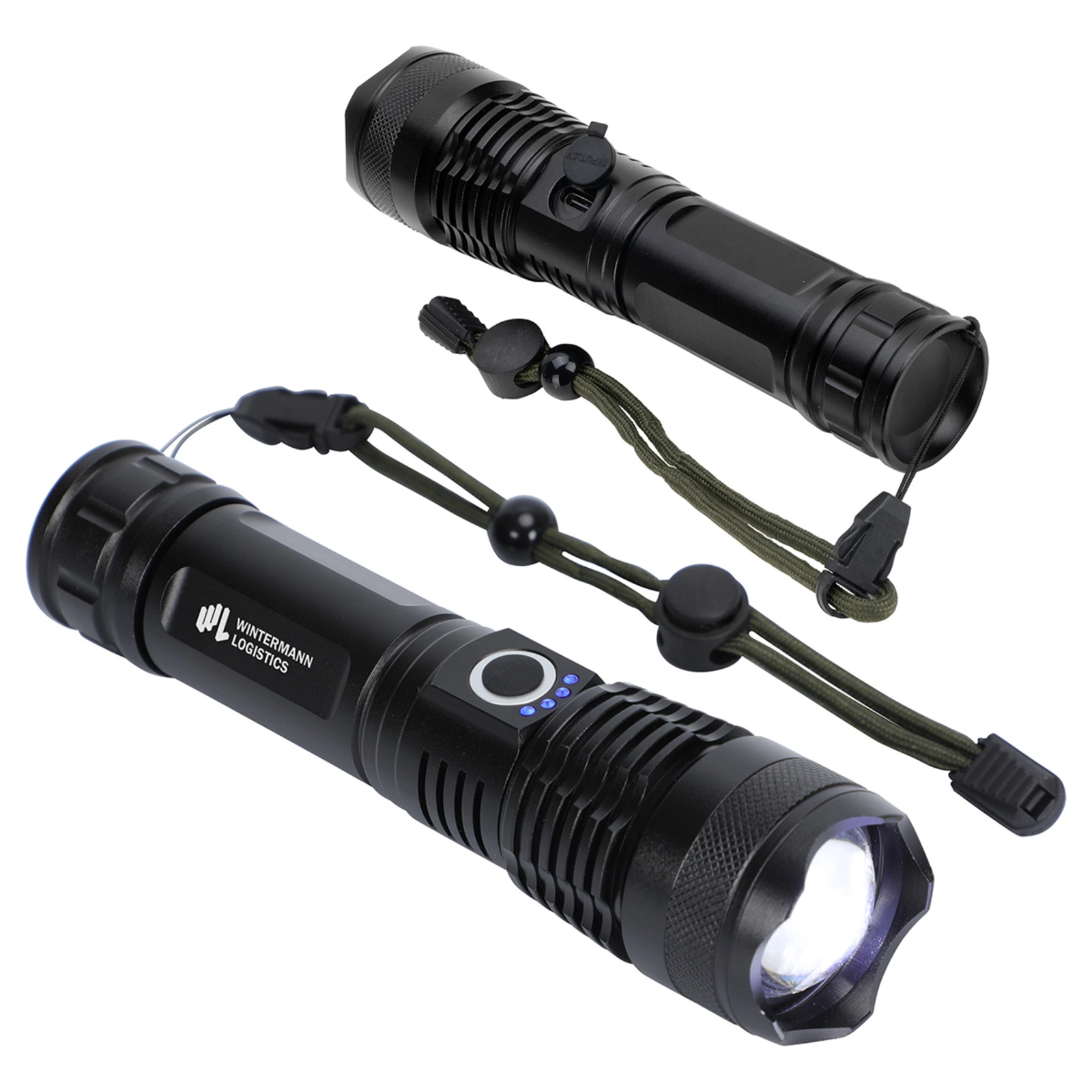 Best Buddy Tools ® Zoom Rechargeable Aluminum Telescopic-Focus LED Flashlight