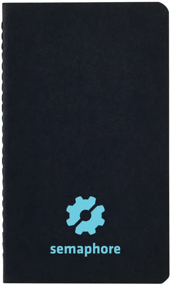 Customized Black Mini Notebook