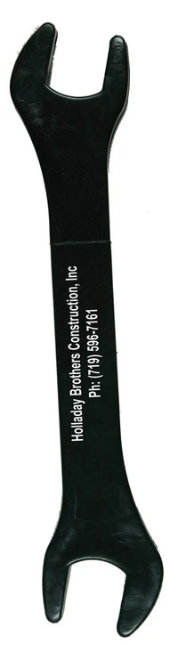 Imprinted Black Wrench Tool Pen