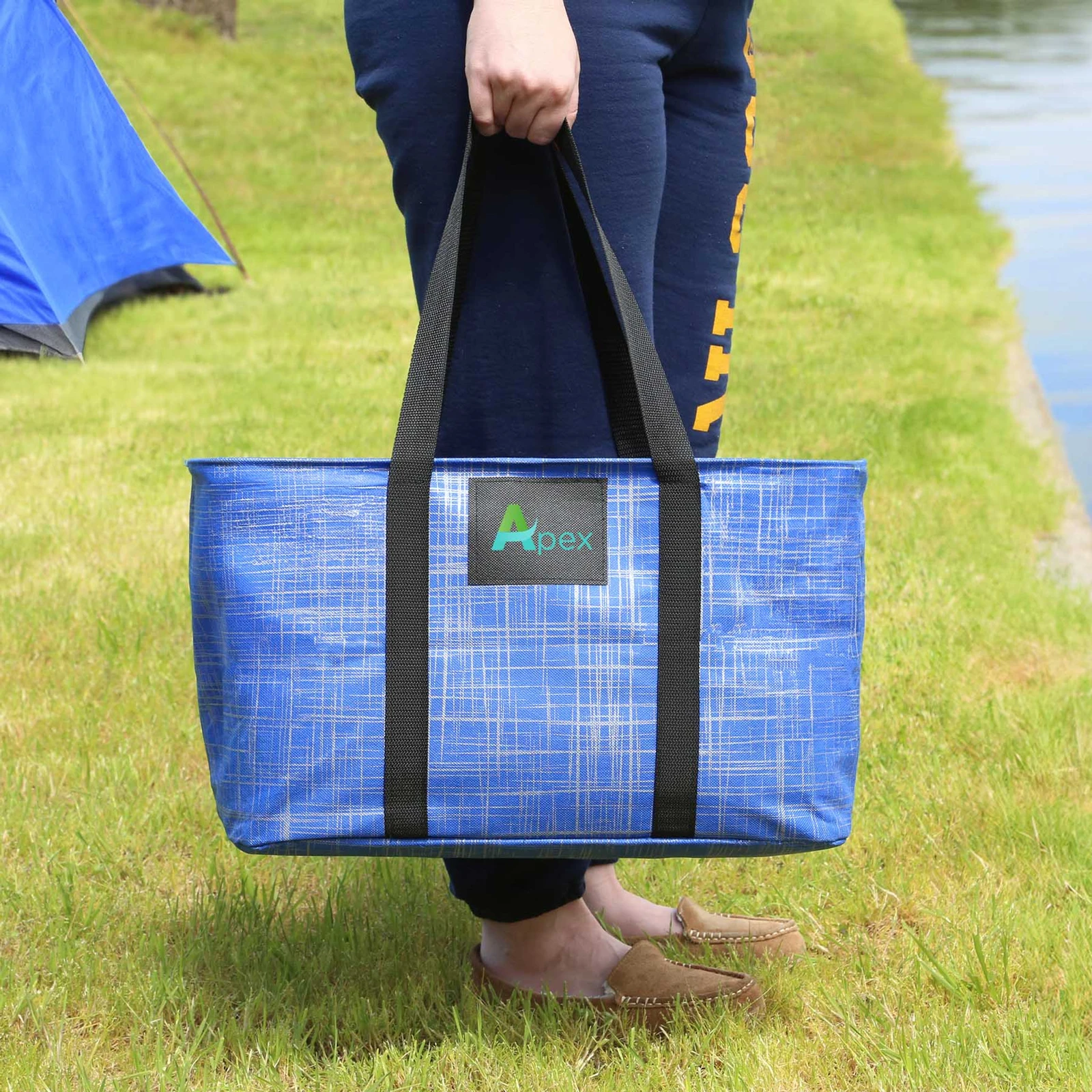 Bohemian Non-Woven Collapsible Tote  Bag