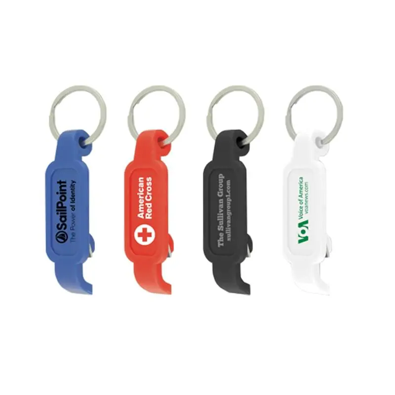 Bottle/Can Opener Key Ring (3/4"x2 1/2"x1/2")