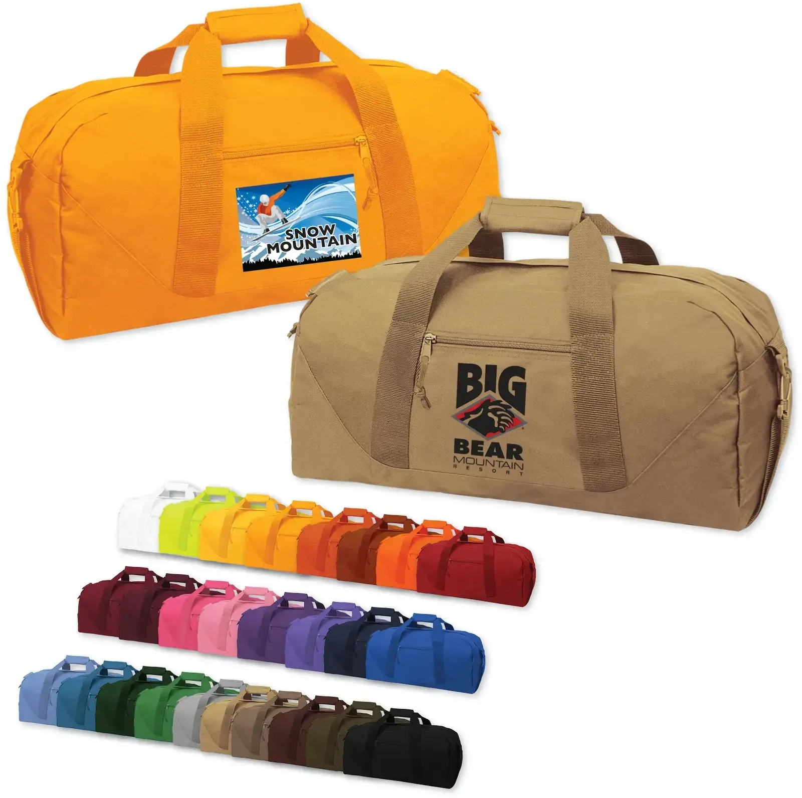 Customizable Dallas Duffel Bag | 600D Polyester, 26 Colors | PPI Prizes