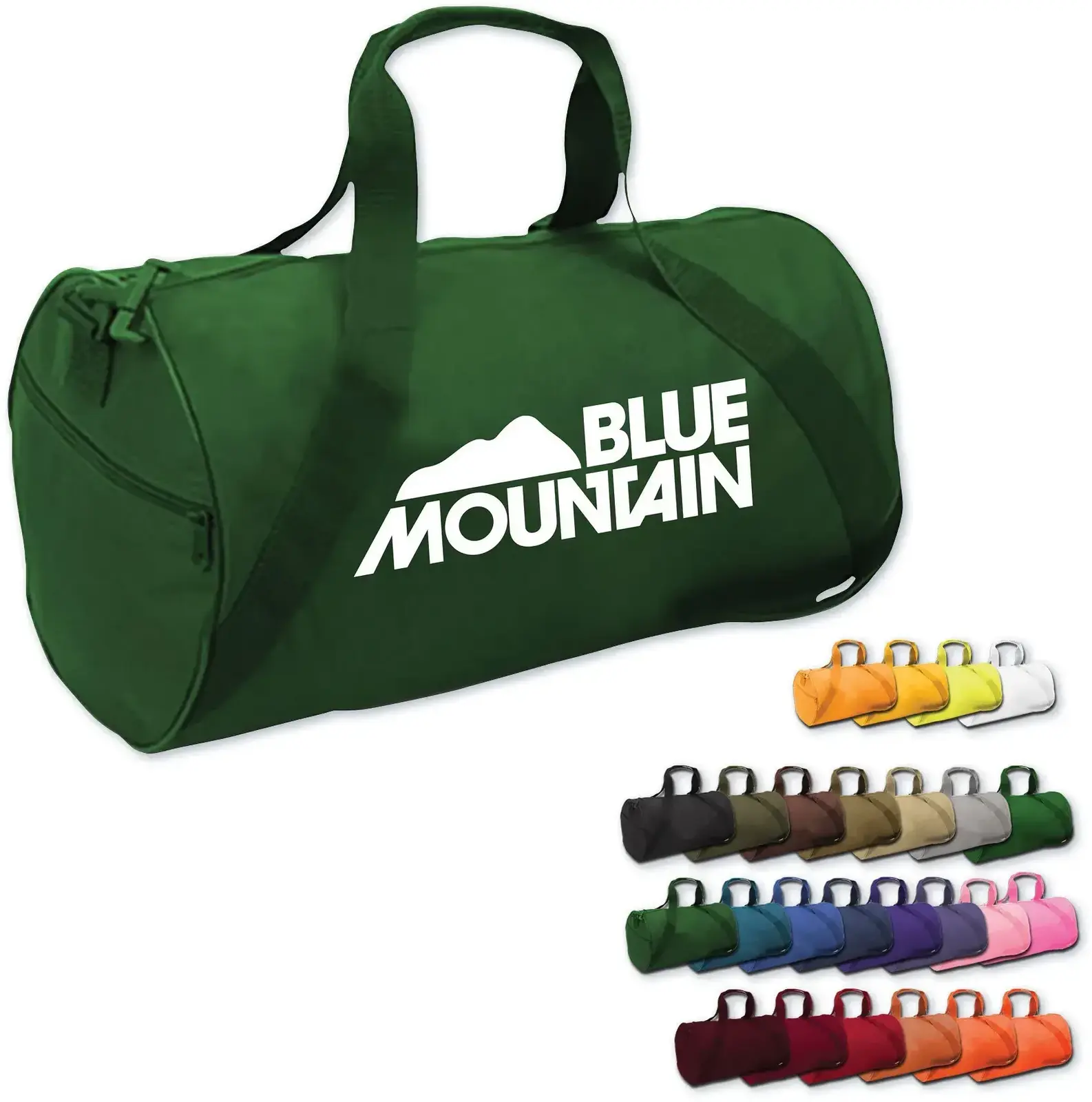 Customizable BrandGear Denver Duffel Bag for Business Use.