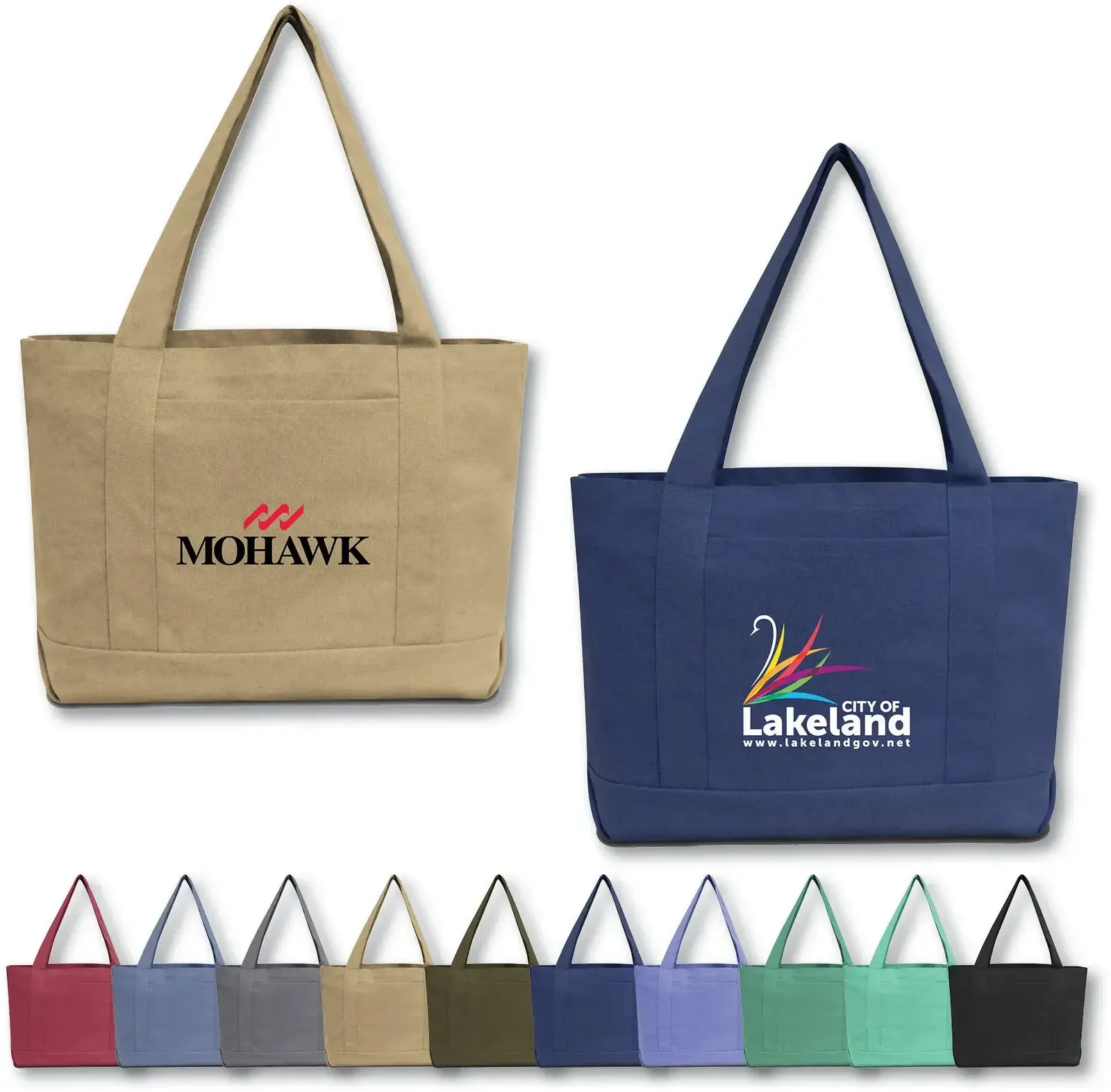 Premium Customizable Harbor Island Canvas Tote - Perfect for Branding and Gifts