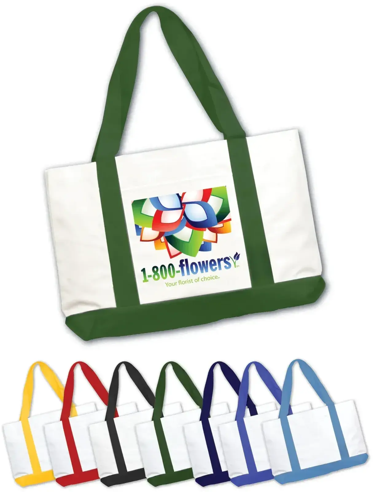 Eco-Friendly Newport Tote Bag with Custom Full-Color Branding