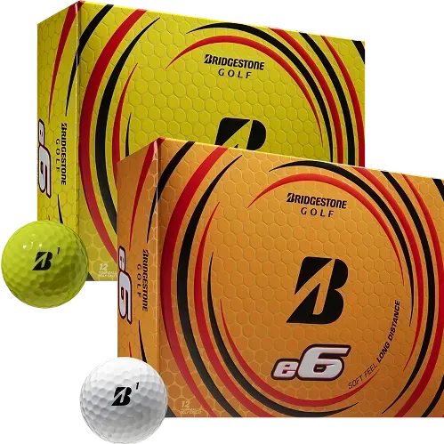 E6 Soft Golf Ball - Customizable Branded Logo Ball for Intermediate Players