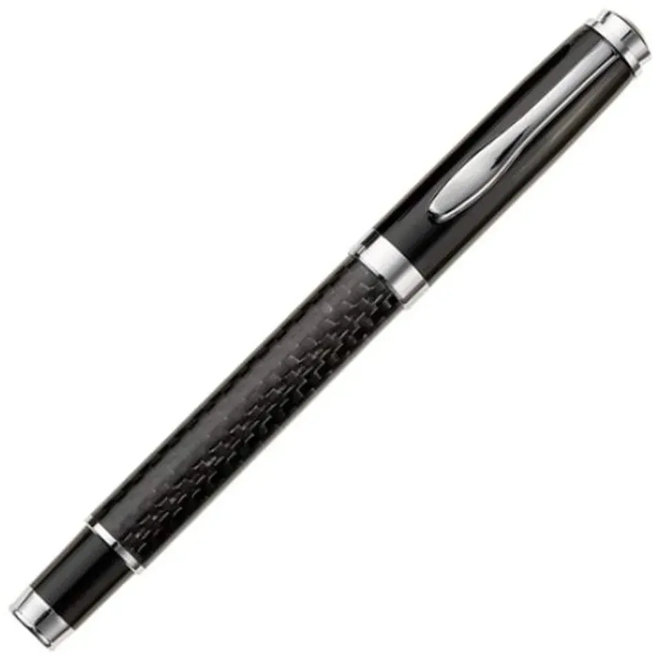 Customizable Bristol Carbon Rollerball Pen