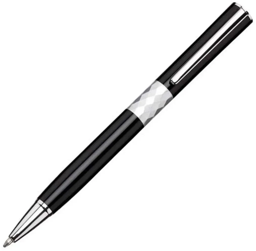 Premium Brooklyn Twist Metal Ballpoint Pen with Chrome Trim