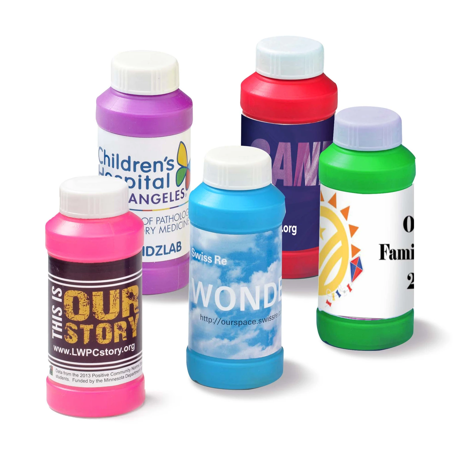 Bubbles with Full Color Print (4 oz.)