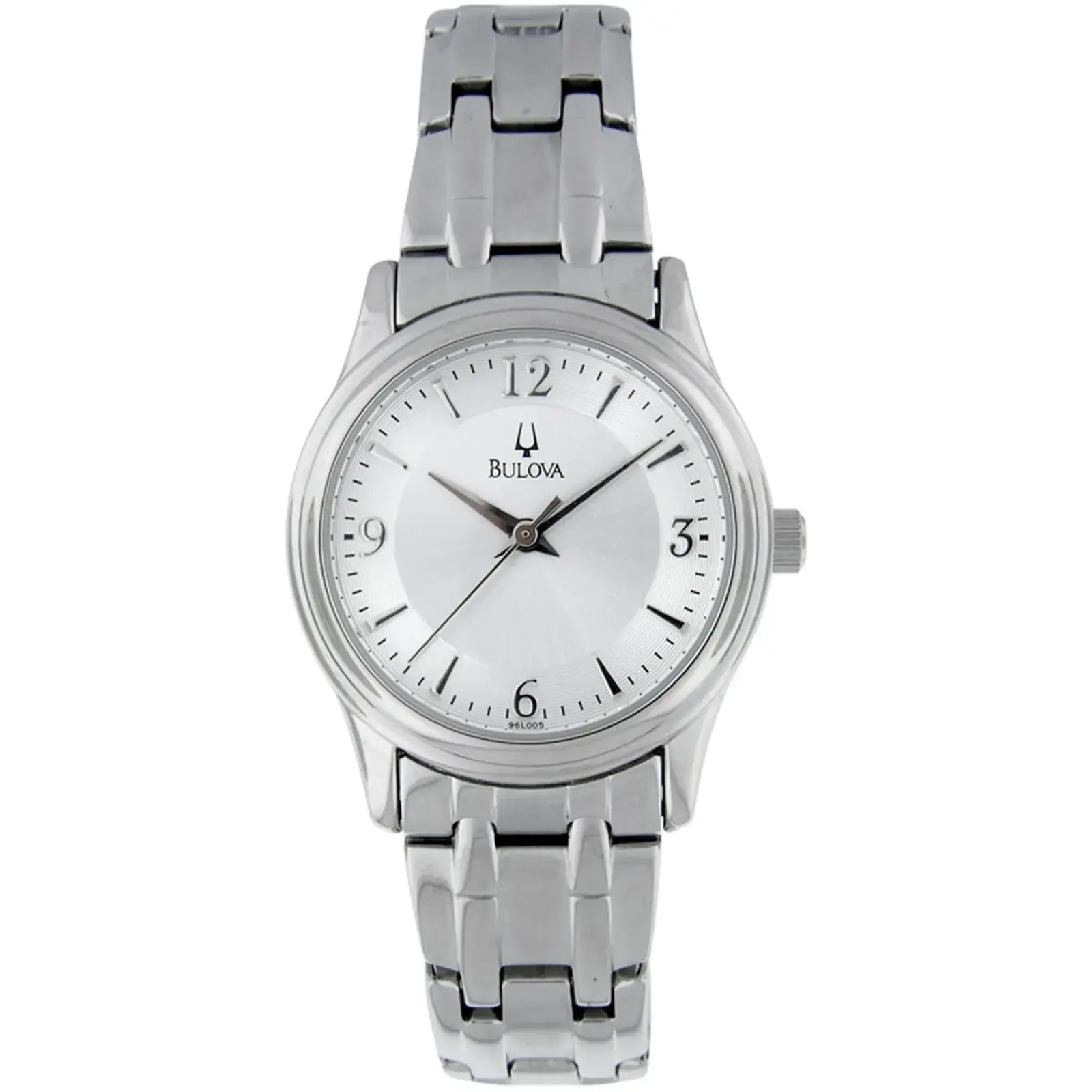 Bulova 96L005 Corporate Collection Women's Metal Band Round Dial Watch