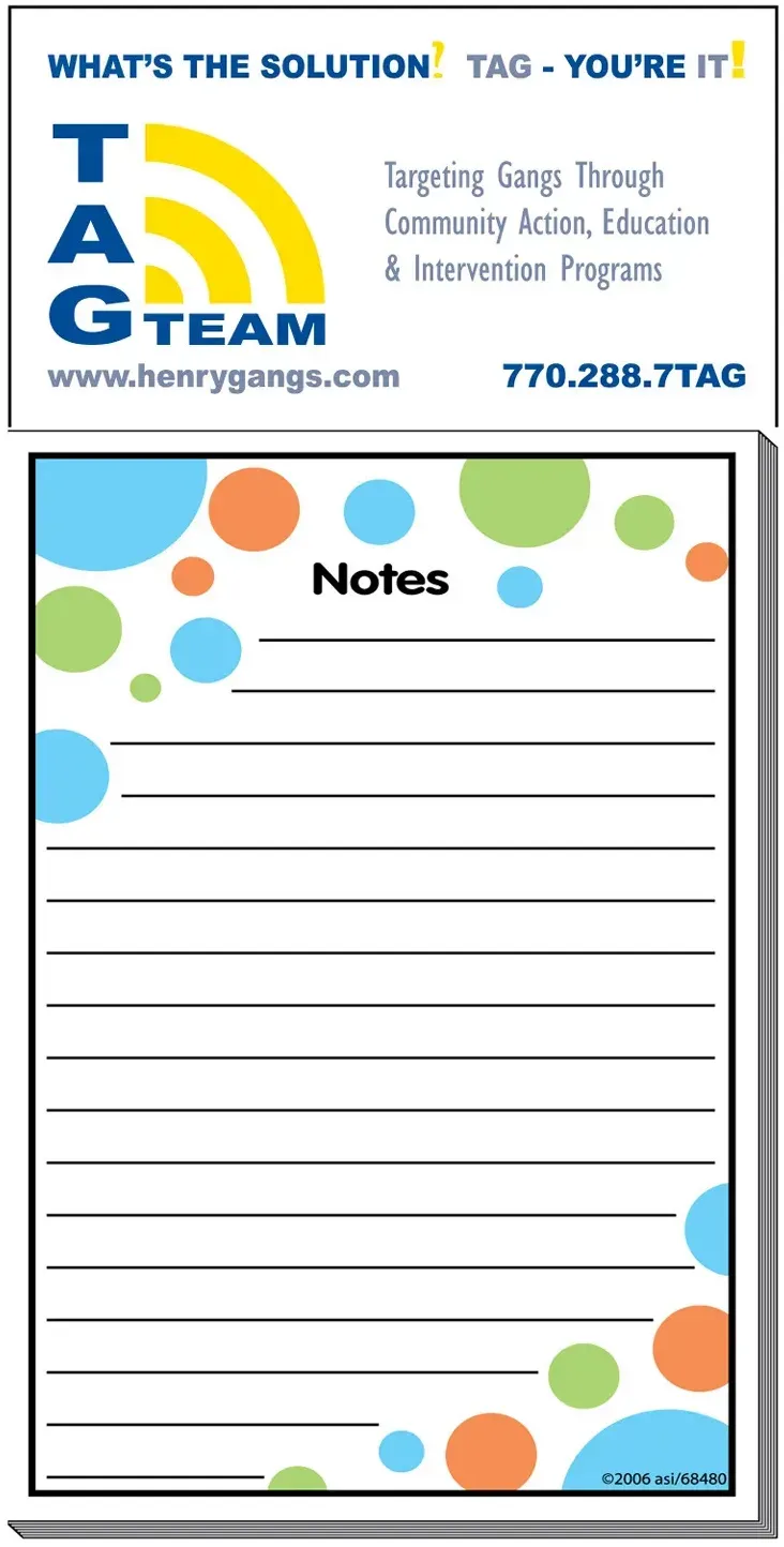 Custom Magnet Note Pad