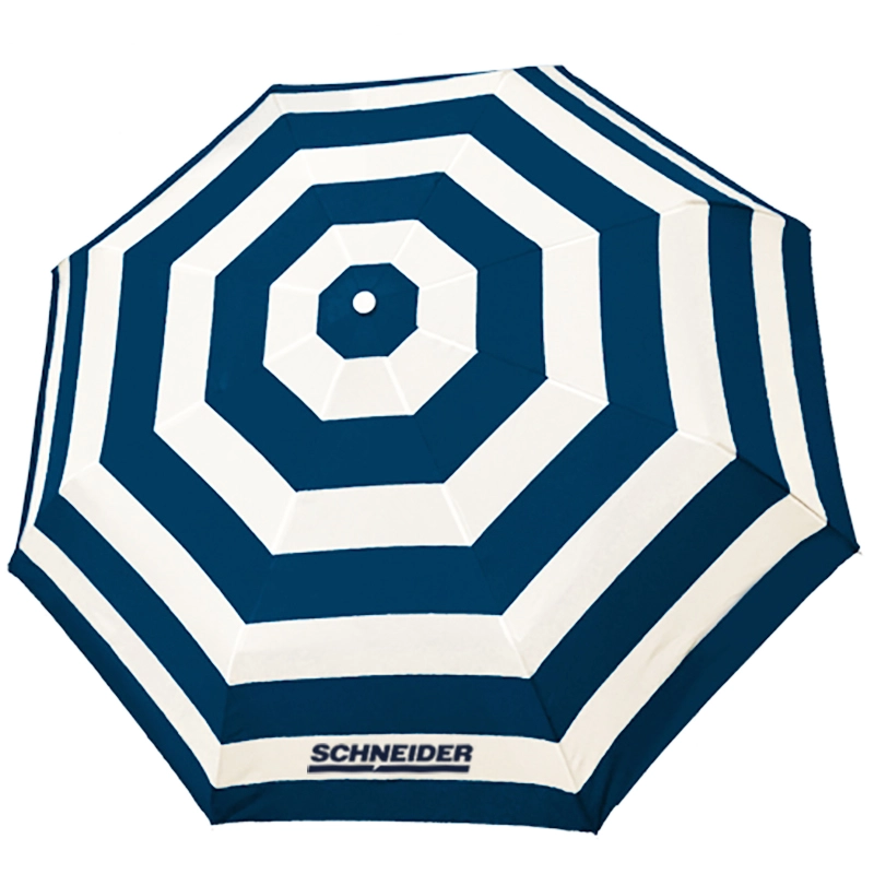 Cabana Stripe Auto Open Folding Umbrella
