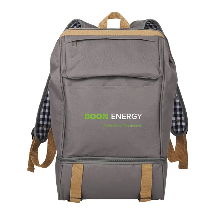 Custom Picnic Backpack Set for Two (11 Piece)