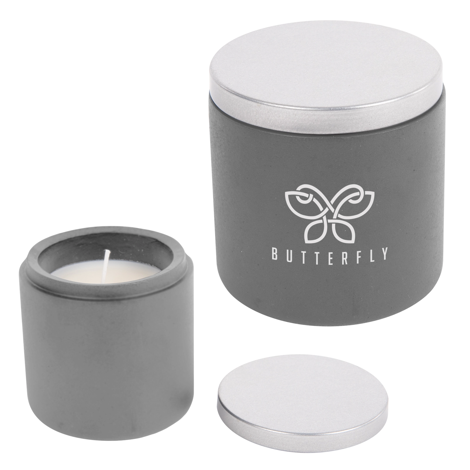 Cali Clay Cement Candle