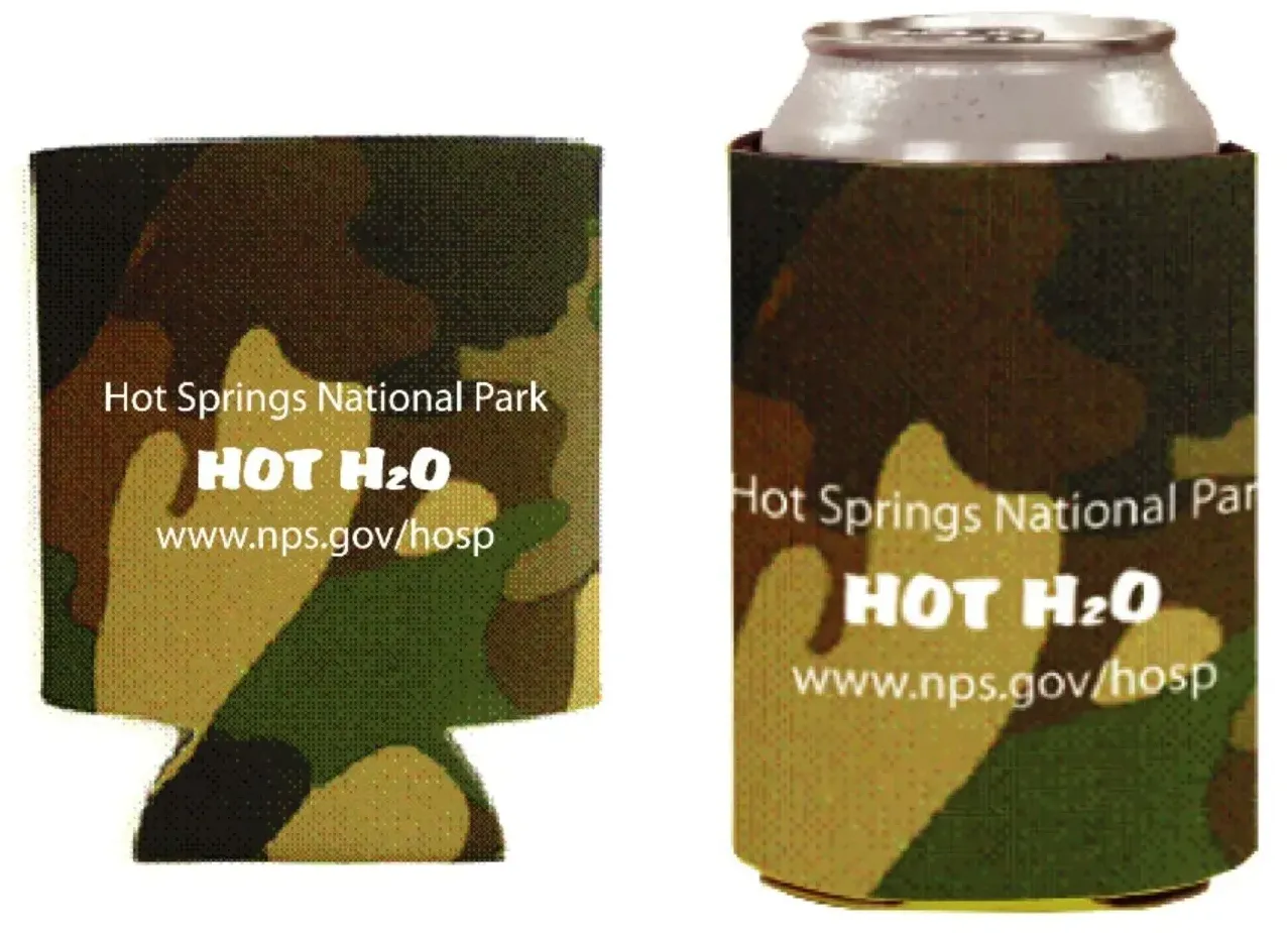 Custom Camo Can Cooler