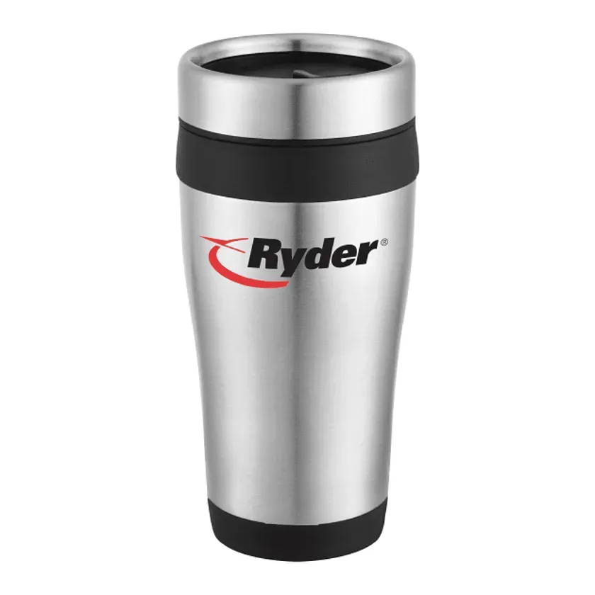 Custom Carmel Insulated Travel Tumbler - 16oz