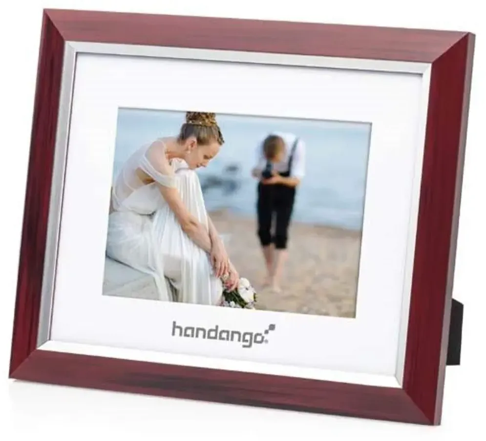 Custom Engraved Rosewood Picture Frame - Logo Casanova