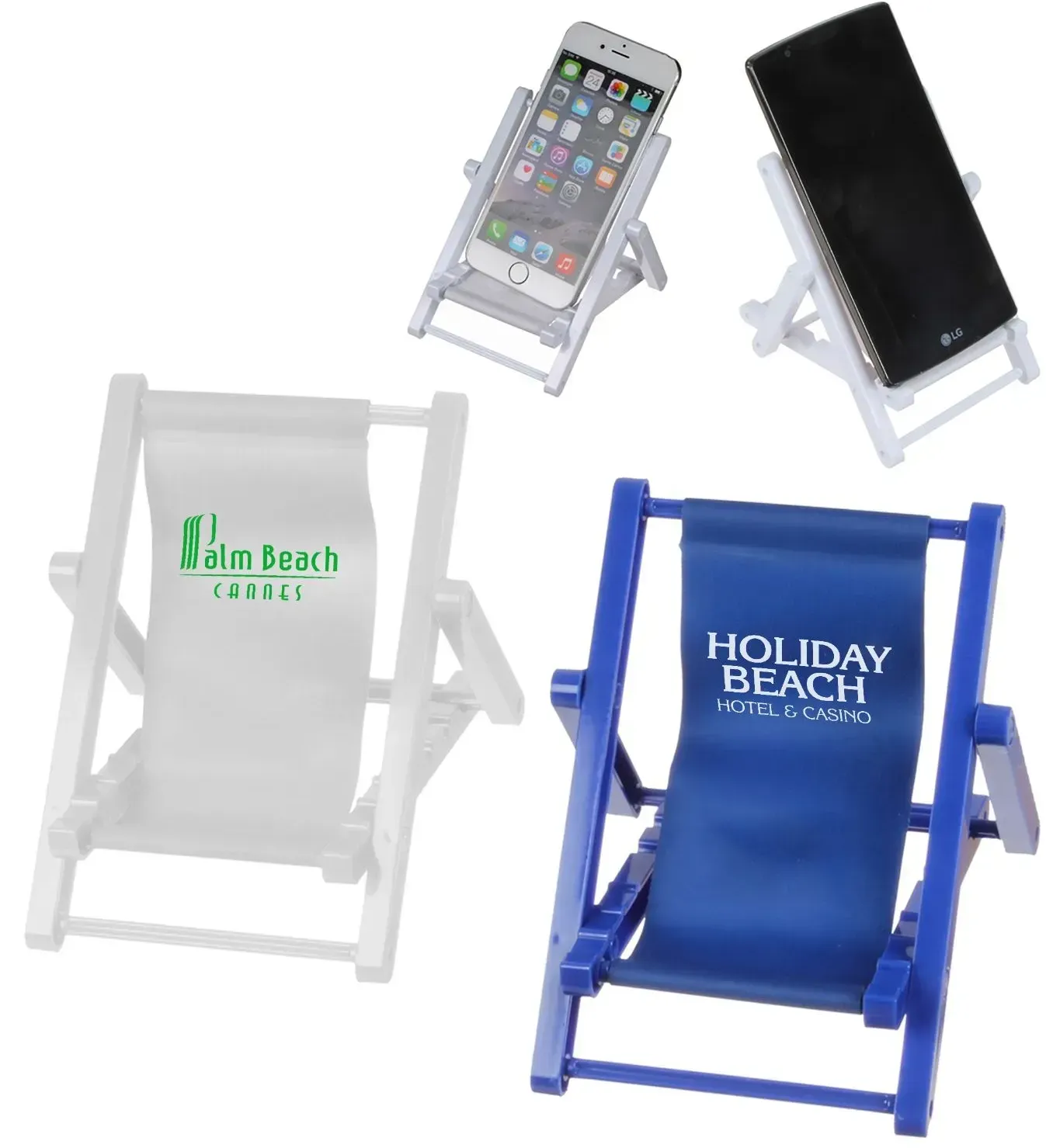 Branded Beach Chair Phone Holder