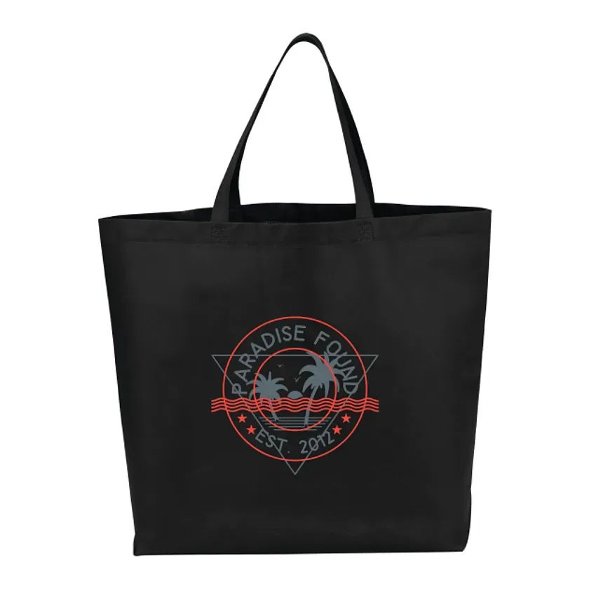 Custom Oversized Shopper Tote - Recyclable & Reusable