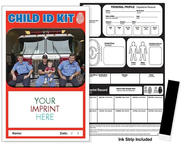 Logo Child ID Safety Kit - Fire