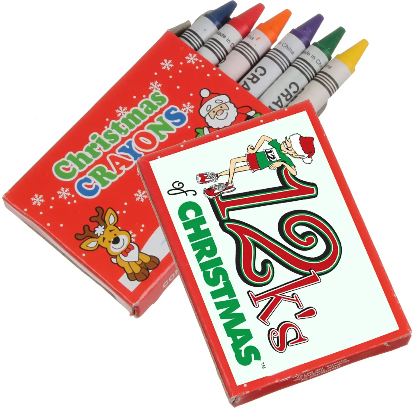 Personalized Christmas Crayons (6 Pack)