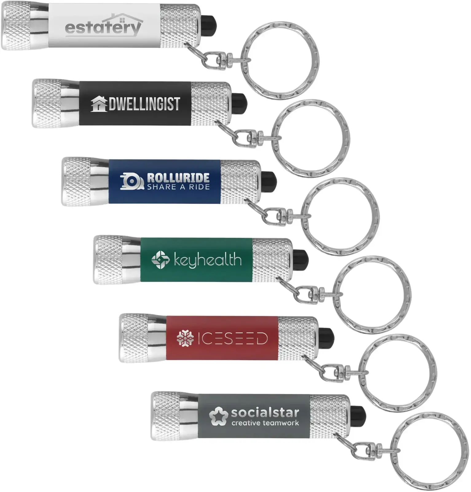 Chroma Softy - LED Flashlight with Keyring 