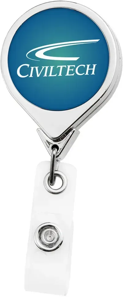 Custom Chrome Logo Badge Reel