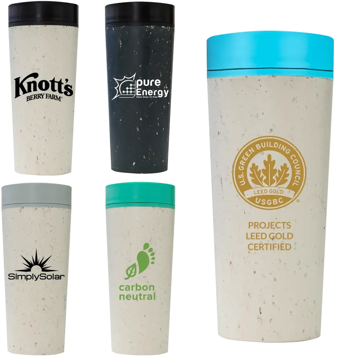 Circular® 16oz Recycled Coffee Cup Travel Mug