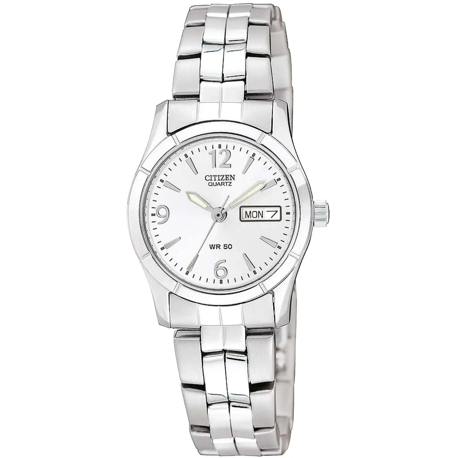 Citizen EQ054057A Women's Silver-Tone Bracelet Watch