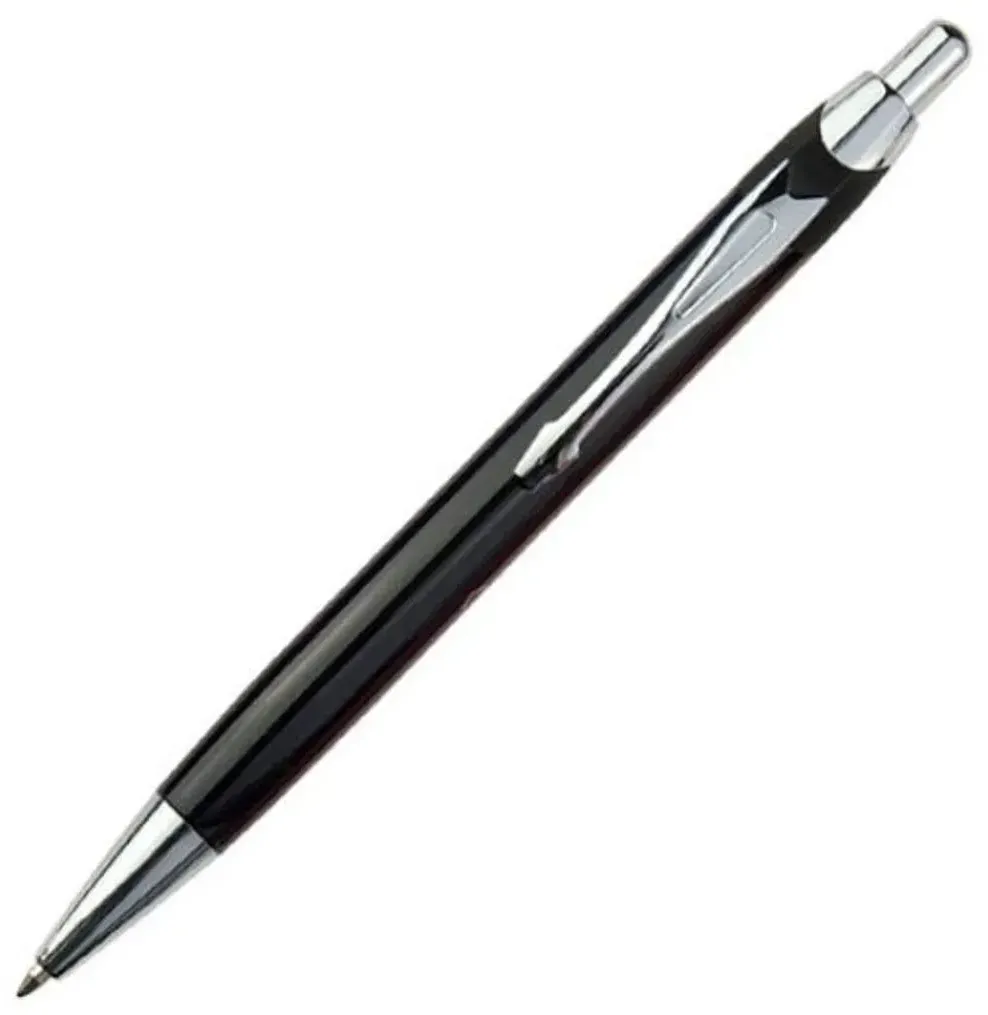 Customized Click-Action City Pen with Chrome Trim for Business Branding