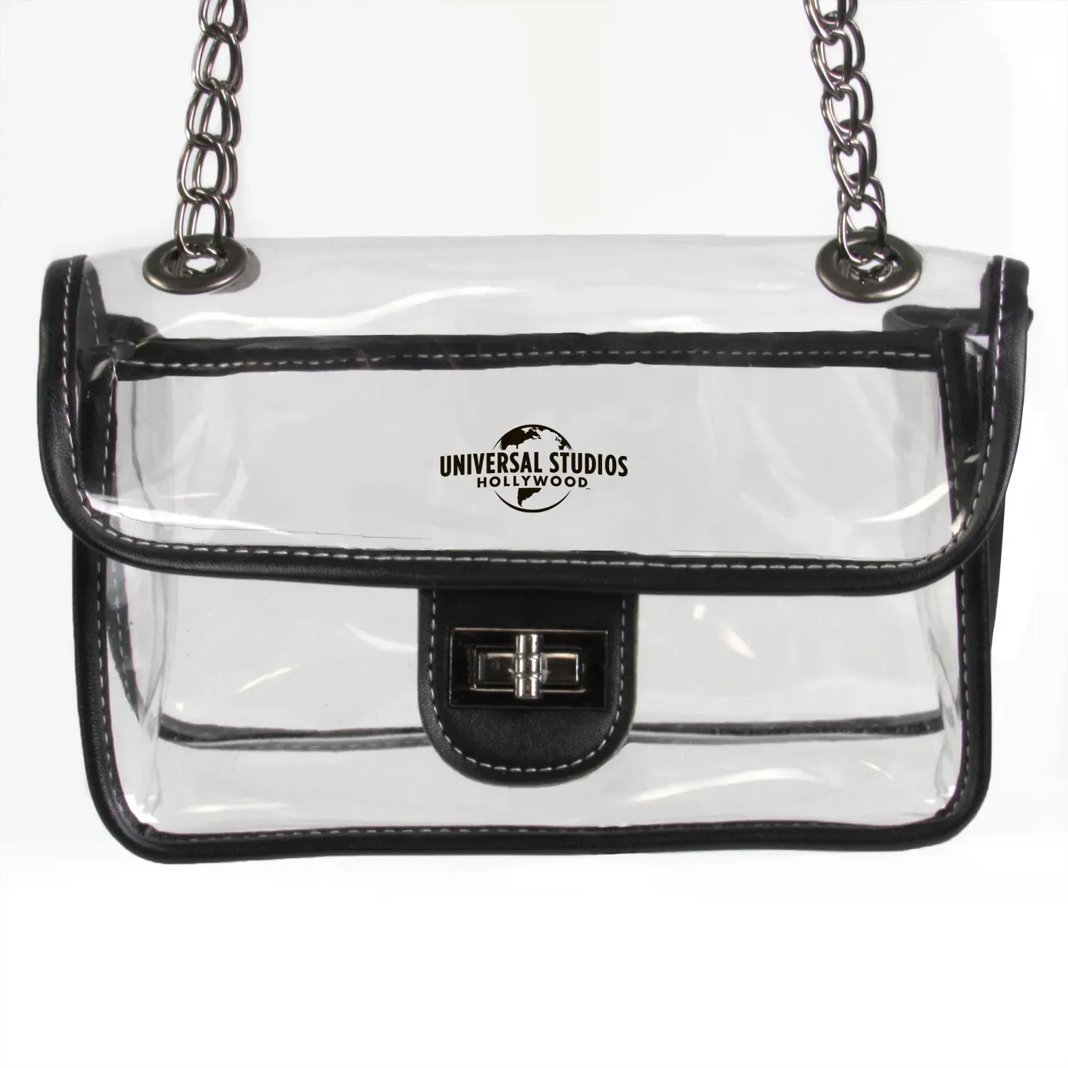 Clear Logo Crossbody Bag