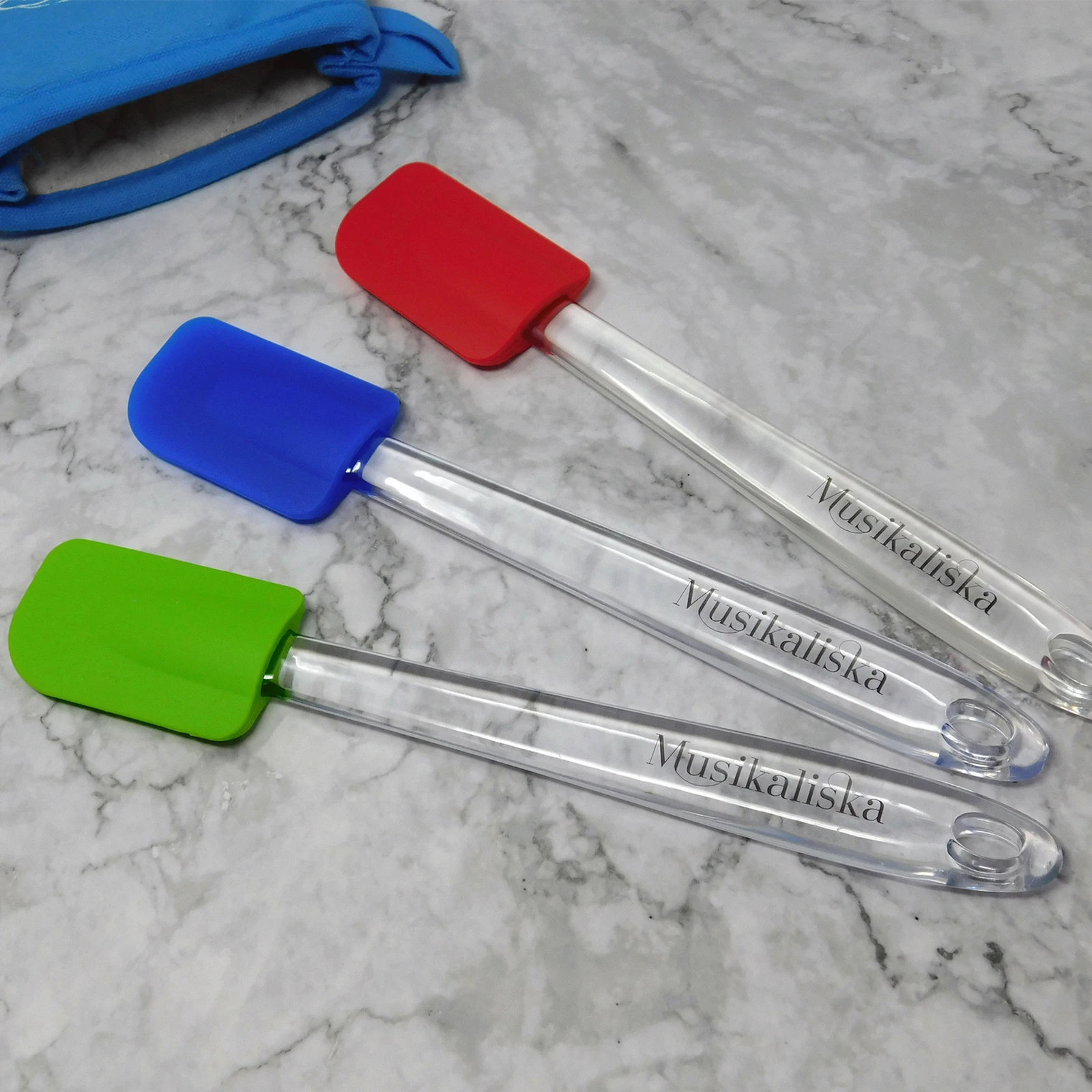 Clear Handle Silicone Spatula