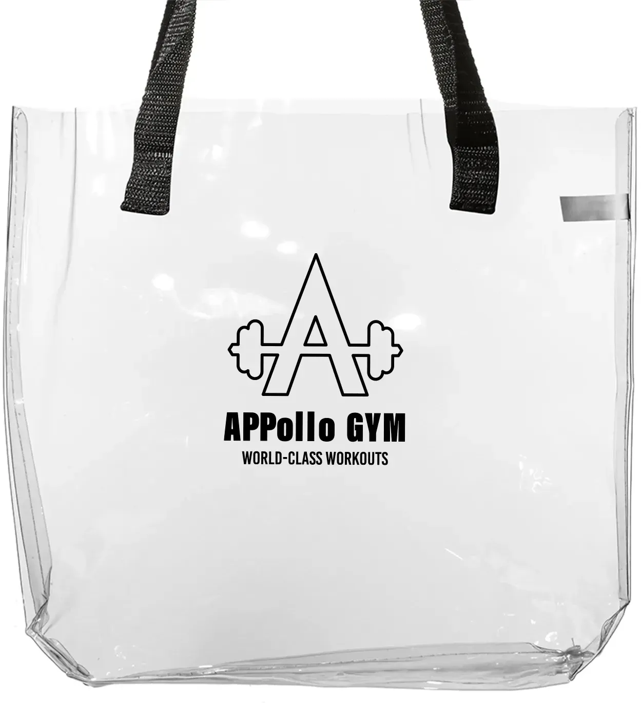 Clear PVC Tote Bag - 1 Color