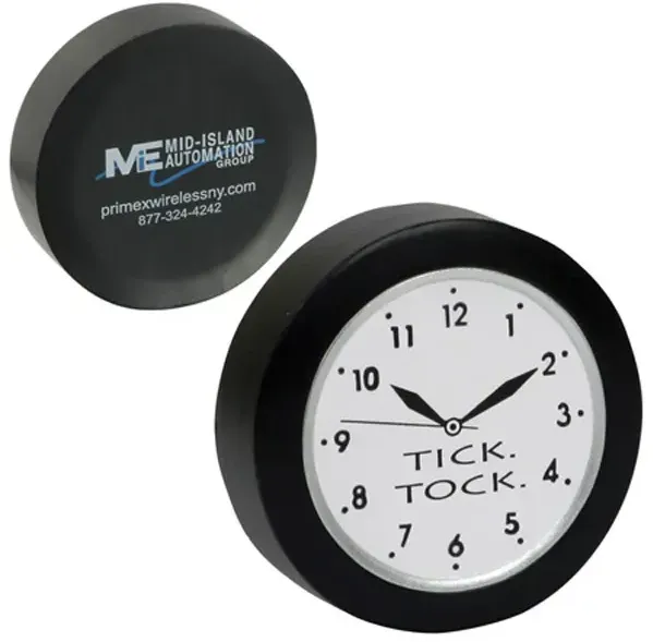 Custom Clock Stress Reliever