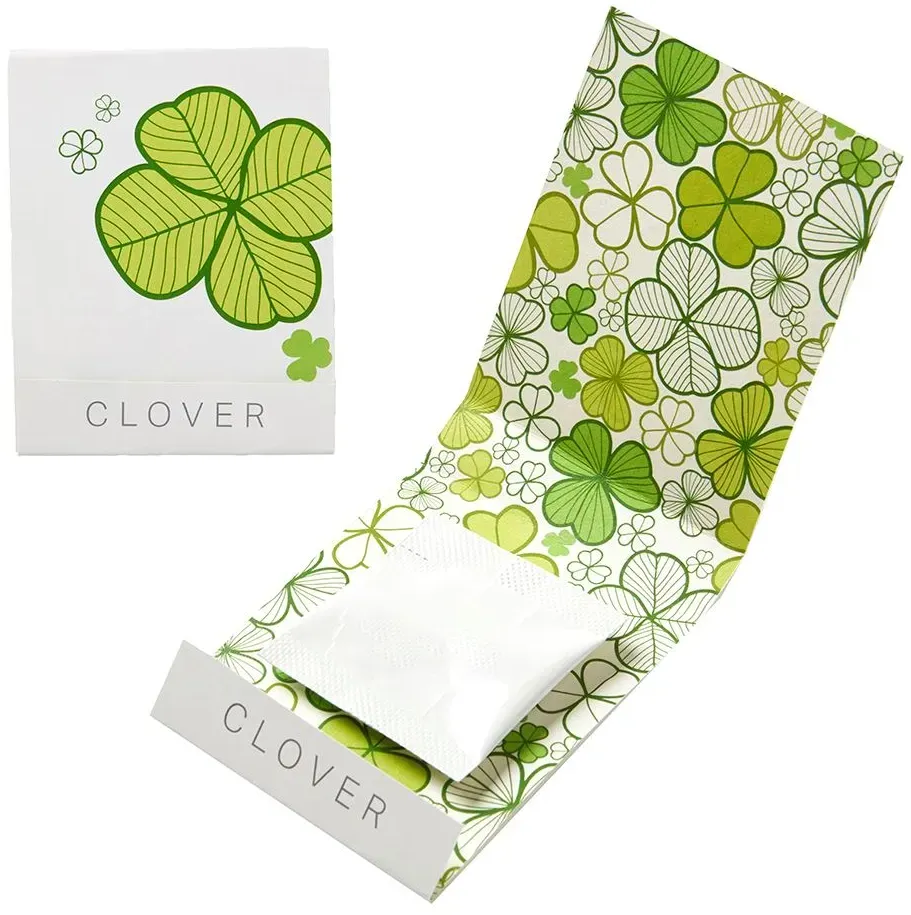 Imprinted Clover Seed Matchbook