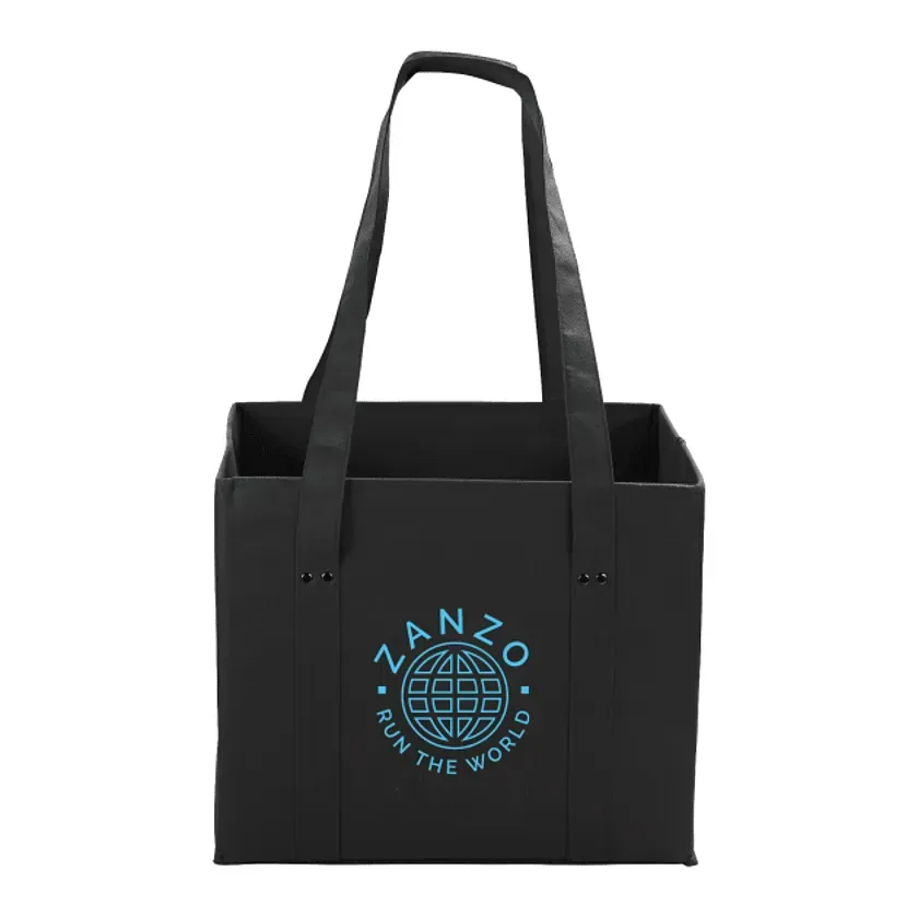 Custom Collapsible Cube Storage Tote with Handles