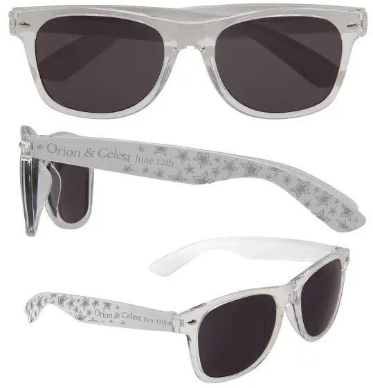 Imprinted Color Arm Sunglasses