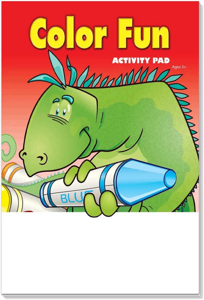 Promotional Color Fun Activity Pad