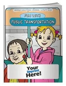 Coloring Book - Fun with Public Transportation