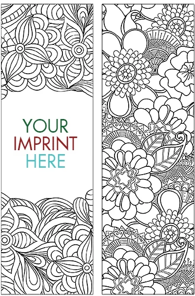 Promotional Coloring Bookmark - Nature