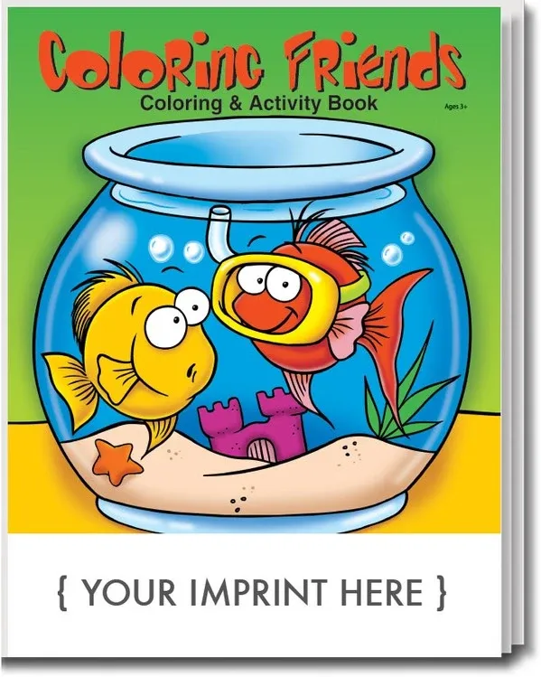 Coloring Friends Coloring & Activity Book