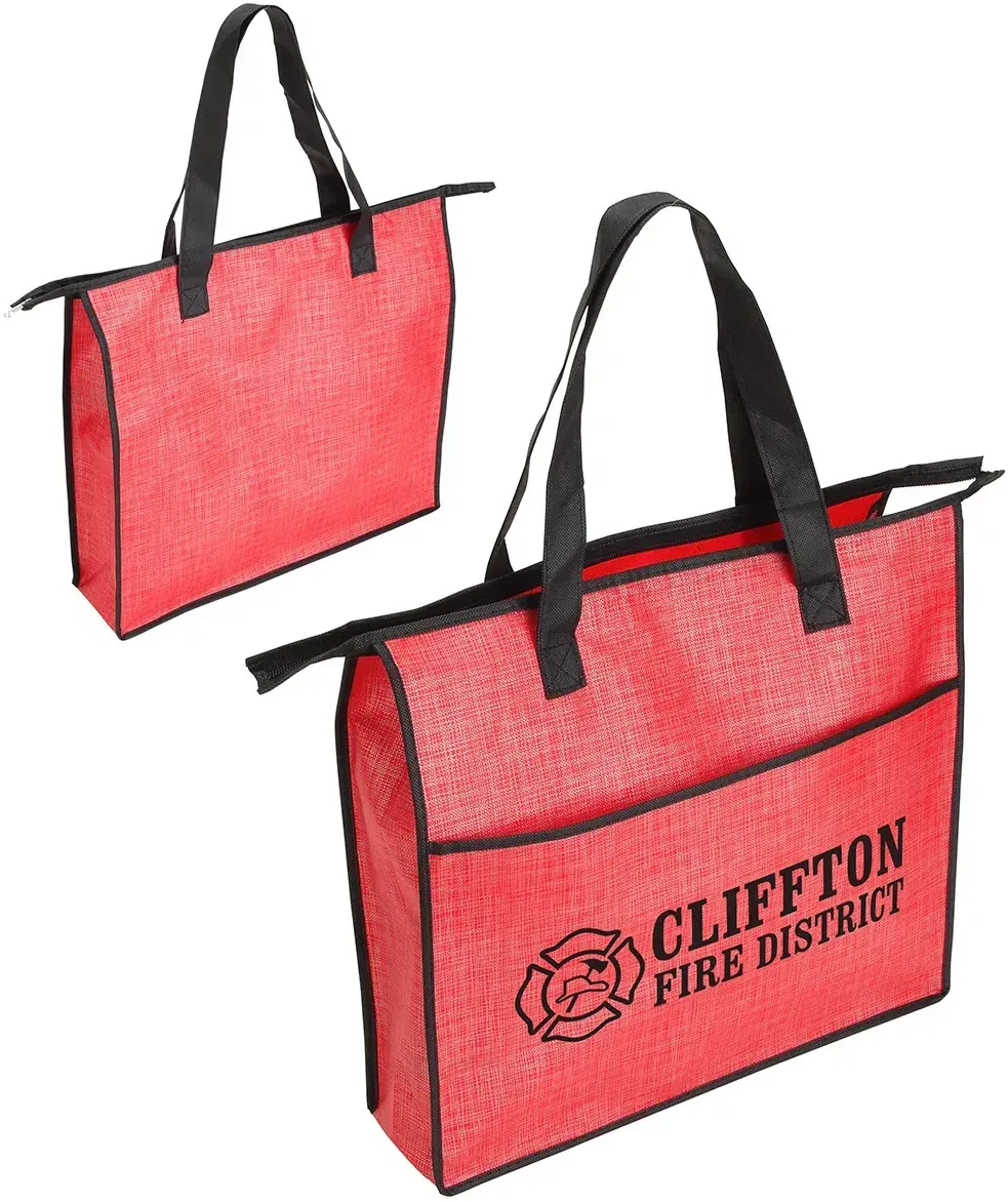 Concourse Heathered Non-Woven Tote