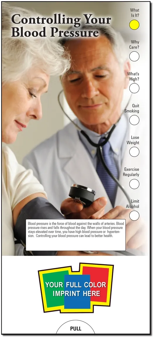 Controlling Your Blood Pressure Slide Chart